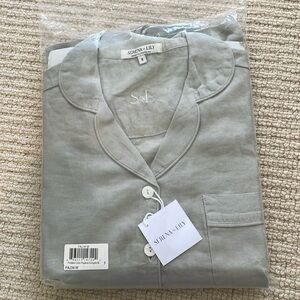 NWT linen Serena & Lily pajama set